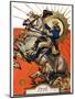 "George Washington on Horseback,"July 2, 1927-Joseph Christian Leyendecker-Mounted Giclee Print