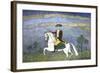 George Washington on Horseback-null-Framed Giclee Print