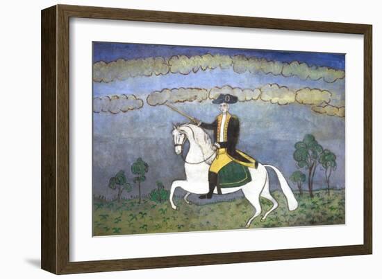 George Washington on Horseback-null-Framed Giclee Print