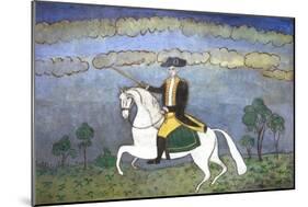 George Washington on Horseback-null-Mounted Giclee Print