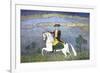 George Washington on Horseback-null-Framed Giclee Print