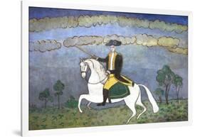 George Washington on Horseback-null-Framed Giclee Print