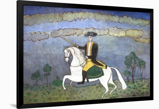 George Washington on Horseback-null-Framed Giclee Print