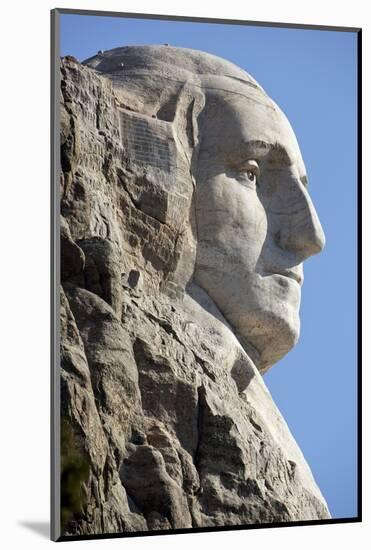 George Washington on Mount Rushmore Memorial-Gutzon Borglum-Mounted Photographic Print