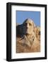 George Washington on Mount Rushmore Memorial-Gutzon Borglum-Framed Photographic Print