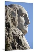 George Washington on Mount Rushmore Memorial-Gutzon Borglum-Stretched Canvas