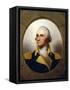 George Washington (Porthole Portrait)-Rembrandt Peale-Framed Stretched Canvas