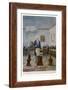 George Washington President of the USA Presides at the Altar of His Lodge-null-Framed Art Print