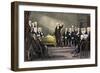 George Washington Presiding over the Constitutional Convention, 1787-null-Framed Giclee Print