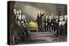 George Washington Presiding over the Constitutional Convention, 1787-null-Stretched Canvas