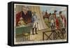 George Washington Reading the Draft Constitution of the United States to Delegates-null-Framed Stretched Canvas