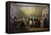 George Washington Resigning His Commission-John Trumbull-Framed Stretched Canvas