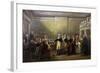 George Washington Resigning His Commission-John Trumbull-Framed Art Print