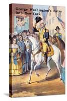 George Washington's Entry Into New York-null-Stretched Canvas