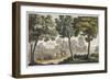 George Washington's House at Mount Vernon, Virginia, USA, c1820-1839-Paolo Fumagalli-Framed Giclee Print