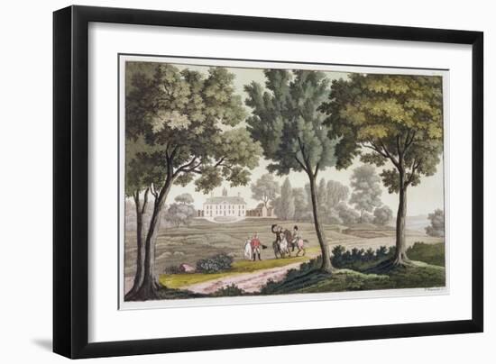 George Washington's House at Mount Vernon, Virginia, USA, c1820-1839-Paolo Fumagalli-Framed Giclee Print