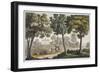 George Washington's House at Mount Vernon, Virginia, USA, c1820-1839-Paolo Fumagalli-Framed Giclee Print