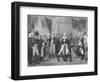 George Washington Saying Farewell-null-Framed Giclee Print