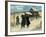 George Washington Shaking Hands-null-Framed Giclee Print