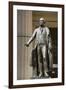 George Washington Statue Outside the Federal Hall National Memorial-null-Framed Premium Photographic Print
