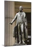 George Washington Statue Outside the Federal Hall National Memorial-null-Mounted Photographic Print