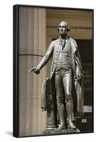 George Washington Statue Outside the Federal Hall National Memorial-null-Framed Photographic Print