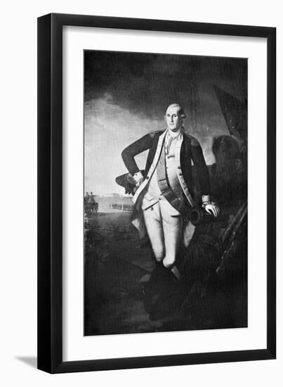 George Washington, the First President of the United States-Charles Willson Peale-Framed Giclee Print