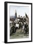 George Washington Took Command of the Continental Armee in 1775 during the American Revolution. Eng-null-Framed Giclee Print