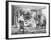 George Washington Viewing Flag-null-Framed Giclee Print