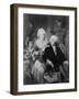 George Washington with Wife and Two Children-Philip Gendreau-Framed Giclee Print