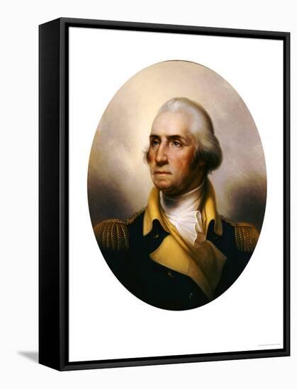 George Washington-Rembrandt Peale-Framed Stretched Canvas