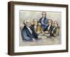 George Washington-Currier & Ives-Framed Giclee Print