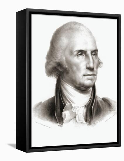 George Washington-Rembrandt Peale-Framed Stretched Canvas