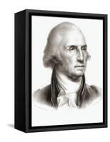 George Washington-Rembrandt Peale-Framed Stretched Canvas