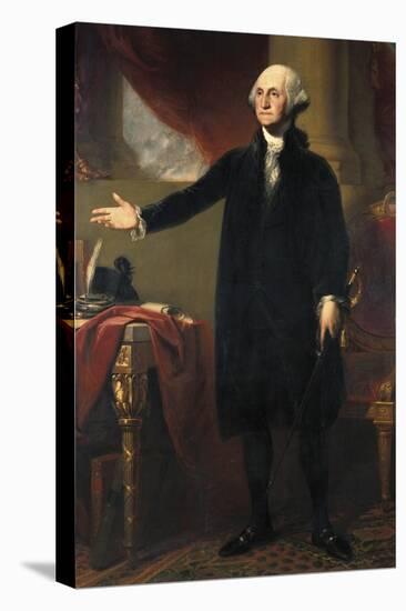 George Washington-George Peter Alexander Healy-Stretched Canvas