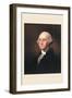 George Washington-Gilbert Stuart-Framed Art Print