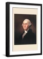 George Washington-Gilbert Stuart-Framed Art Print