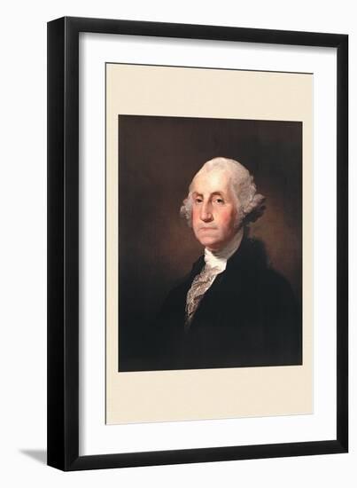 George Washington-Gilbert Stuart-Framed Art Print