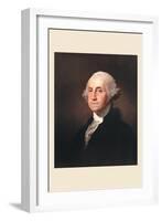 George Washington-Gilbert Stuart-Framed Art Print