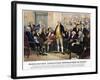 George Washington-Currier & Ives-Framed Giclee Print