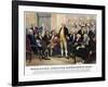 George Washington-Currier & Ives-Framed Giclee Print