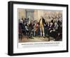 George Washington-Currier & Ives-Framed Giclee Print