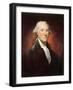 George Washington-Gilbert Stuart-Framed Giclee Print