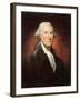 George Washington-Gilbert Stuart-Framed Giclee Print