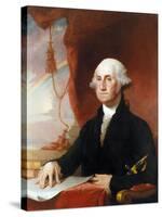 George Washington-Gilbert Stuart-Stretched Canvas