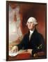 George Washington-Gilbert Stuart-Framed Giclee Print