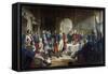 George Washington-Alexander Hay Ritchie-Framed Stretched Canvas