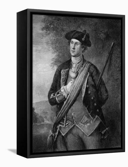 George Washington-CW Peale-Framed Stretched Canvas