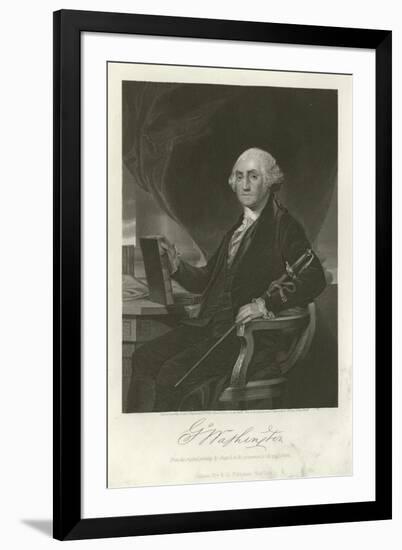 George Washington-Alonzo Chappel-Framed Giclee Print