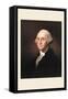 George Washington-Gilbert Stuart-Framed Stretched Canvas